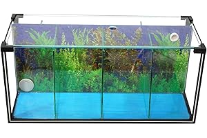 AQUARIUM PLÜDERHAUSEN Aquarium Zucht-Becken Betta 24 L, Garnelen-Aquarium, Aufzucht-Aquarium, Kampffisch-Aquarium