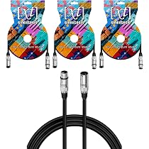 Cavo Audio XLR 2 M Bilanciato 3 Pin Maschio-Femmina – Per Microfoni, Mixer, Studio E Palco, Qualità Professionale