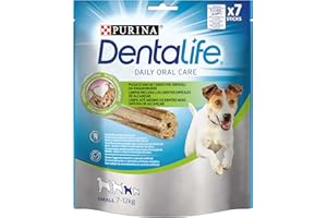 Dentalife Purina Daily Oral Care Small, Snack Dentaire, Prix pour Petits Chiens, Mini 42 Sticks (6 x 7 Sticks)