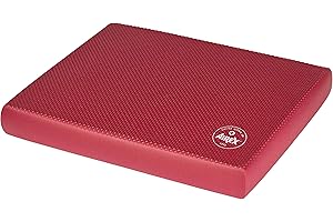 Airex Balance-Pad Cloud Ruby Red Coussin d'entrainement, Mousse très Souple Sport, 50 x 41 x 6 cm