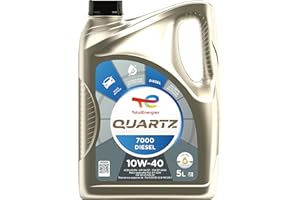 TotalEnergies Quartz 7000 Diesel 10W-40, Huile moteur, 5 litres