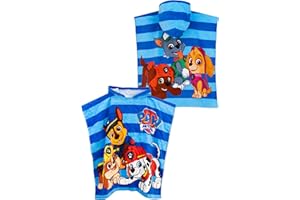 ‎PAW PATROL PAW PATROL Jungen Kapuzenhandtuch Poncho Einheitsgröße