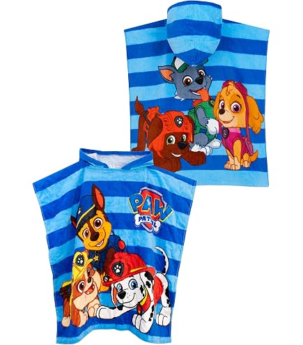 Telo Mare The Paw Patrol Blu 50x115 Cm – Asciugamano Da Spiaggia Ufficiale Per Bambini Dai 3 Anni In Su