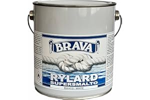 Brava Rylard Supersmalto per Nautica, Bianco, 2500 ml