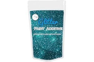 Mopa Crafts Sapphire Blue Glitter Paint Crystal Additive 100g for Emulsion Paint - for use with Interior/Exterior Wall, Ceiling, Wood, Metal, Varnish, Dead Flat, Matt, Soft Sheen or Silk Paints