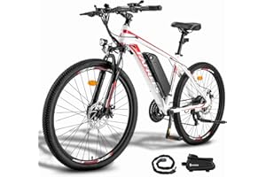 Fafrees 26 Hailong-One Electric Bike, 26'' Electric Bicycle for Adults, 36V/13Ah Removable Battery E-bike, 250W Electric Mountainbike for Men, Aluminum Alloy Frame, Power Assist 80KM