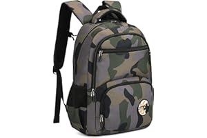 Atarni Sac à dos d'écolier pour garçons et adolescents - Sac à dos ergonomique pour enfants de 7 8 10 15 ans - Sac d'école pour garçons, loisirs, cartable - Grand pour l'école