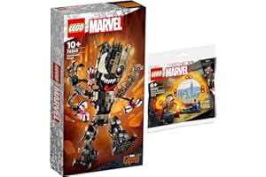 BRICKCOMPLETE Lego 76249 Venomized Groot & 30652 Il portale dimensionale di Doctor Strange