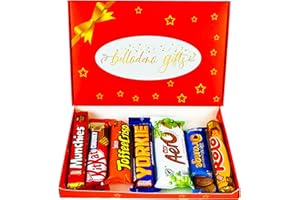 BELLADONA GIFTS Chocolate Box | Happy Birthday Chocolate | Christmas Hamper | Full Sized Bars | Christmas Chocolate | Birthday Gifts | Letterbox Gift Hamper | Cadbury | Nestle | Chocolate Gifts For Kids |
