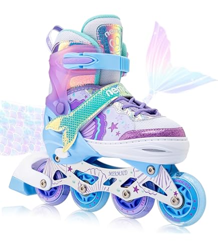 Pattini 2in1 RAVEN Regolabili Per Bambini - Da Ghiaccio E In Linea, Con Ruote LED - Foto 9