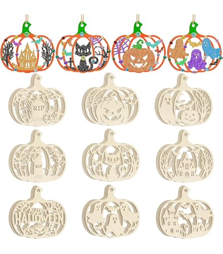 30 Stück Kürbisse Aus Schaumstoff – DIY-Bastelset Für Halloween-Dekoration & Kinderparty