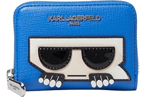 Karl Lagerfeld Paris Maybelle SLG Small Wallet, Deep Lagoon, One Size