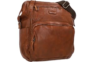 Gusti Leder Wickelrucksack Carina – Unisex Echtleder Wickeltasche für Mama und Papa, mit Flaschenhalter und Kinderwagen Organizer, große praktische Fächer für Babysachen