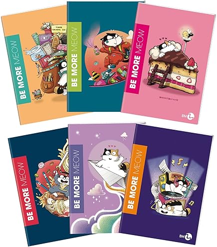 Quaderni Pigna Monocromo Black A4 - Confezione Da 10, Carta 100g/m&sup2;, 72 Pagine