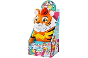 Pinata Smashlings Huggable Plush, Mo Tiger, Roblox Toys, Soft Toys, Ideal Gift, Official Pinata Smashlings Toy from Toikido.