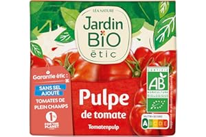 Jardin BiO étic - Pulpe de Tomate sans sel ajouté 500g