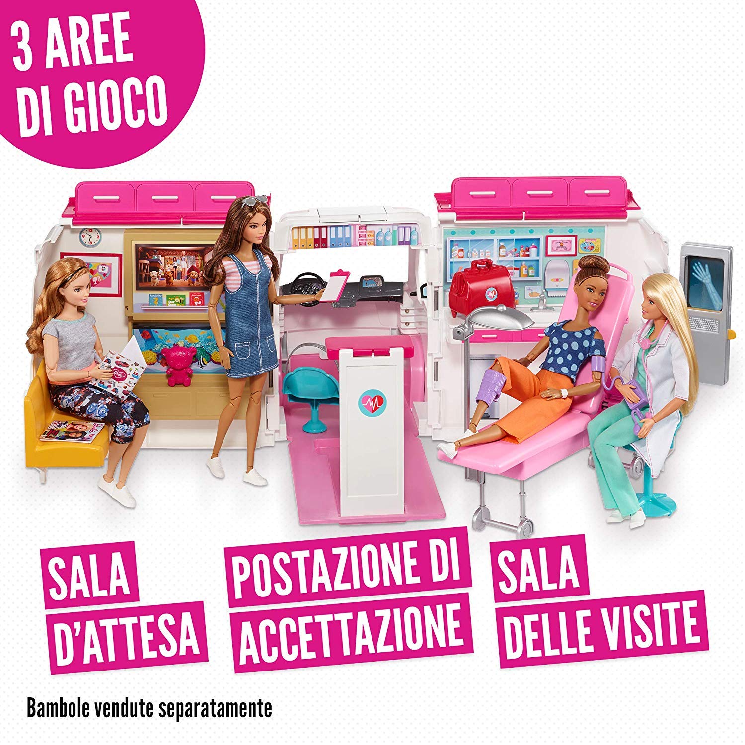 ambulanza di barbie amazon