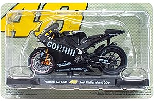 OPO 10 - Motorcycle 1/18 of "The Doctor" Valentino Rossi #46, reproduction compatible with Yamaha YZR-M1 - test Phillip Island 2004 - VR035