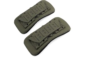 ‎WYNEX WYNEX Schultergurt Pad mit Vest Carrier, 2 Pack Rucksack Strap Cushion Pads Bag Strap Soft Mesh Pads mit taktischen Ausrüstung für Männer