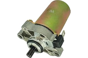 one by Camamoto - Compatibile con malaguti derbi piaggio aprilia 50cc / Sr r factory ie / Sr street / senda / gpr racing / atlantic / nrg / liberty 50cc / vespa et4 / vespa primavera ( 12V/0.25 KW 10 denti rotazione SX rif orig. 44800500 malaguti / 96921R 96921R derbi / 96921R gilera / 96921R aprilia / 96921R piaggio) - Motorino Avviamento