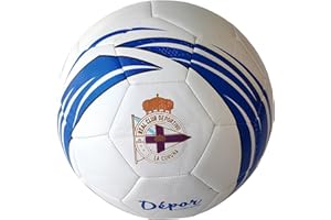 R.C. DEPORTIVO DE LA CORUÑA RC Deportivo De La Coruña Balón Blanco/Azul Escudo T5