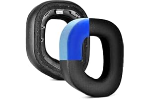 DEFEAN HS80 RGB, cuscinetti auricolari di qualità più spessi, cuscinetti auricolari di ricambio compatibili con cuffie wireless Corsair HS80 RGB, schiuma ad alta densità con cancellazione del rumore,