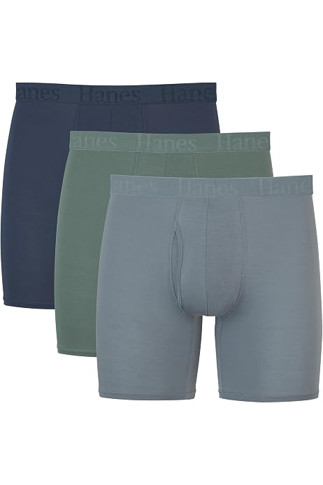 Volcom Herren-Boxershorts 5er-Pack – Baumwoll-Stretch, Ultraweich, Etikettenfrei, Mit Hosenschlitz