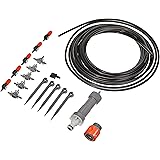 Gardena Start Set Pflanztöpfe S, Aktion: Das Micro-Drip-System Starterset für 5 Topfpflanzen, wasserparende automatische Bewä