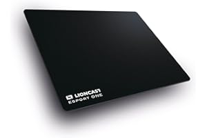 Podkładka pod mysz do gier Lioncast Esport ONE Black Edition XL (400mm x 480 mm) - czarna