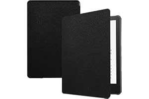 WOOPTOR Case for Kindle 6.8" Paperwhite 2021, Ultra Lightweight Slim Smart PU Leather Cover with Smart Auto Wake/Sleep for Kindle Paperwhite 6.8" E-Reader (11 Generation, 2021 Release) (Black)