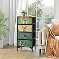 LYNCOHOME Chest of Drawers, 4 Drawer Fabric Bedroom Dresser Storage Drawrs, Storage Organizer Unit for Bedroom, Living Room, Entryway, Nursery