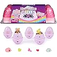 Hatchimals Alive, Rainbow Splash Egg Carton Toy with 5 Mini Figures in Color Reveal Eggs & 10 Accessories, Kids Toys for Girls & Boys Ages 3+