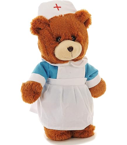 Kuscheliger Arzt-Teddybär – 33 Cm Braun Mit Abnehmbarem Arztkittel | Geschenk Zur Genesung