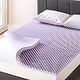 Best Price Mattress 1.5 Inch Egg Crate Memory Foam, Soothing Lavender Infusion, Twin Mattress Topper (ECMF-LV1.5T)