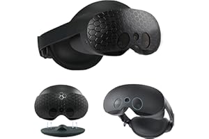 Eyglo Housse de Protection pour Casque Quest Pro,2 Pcs Remplacement de la Coque pour Quest Pro,Anti Rayures et Anti Poussière,Accessoires pour Quest Pro,Couverture Avant pour Quest Pro