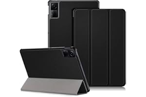 DINGGUAGUA Funda para Xiaomi Redmi Pad SE Tablet 11 Pulgadas 2023,Ultra Delgado Carcasa con Función de Soporte,Negro
