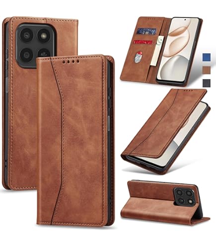 Étui à Rabat En Cuir Compatible Avec Blackview BV9300 Pro