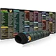 excovip Mouse Pad with Linux Commands Line Extended Large Cheat Sheet Mousepad Shortcuts Desk Mat to Kali/Red/Hat/Ubuntu/OpenSUSE/Arch/Debian/Unix Programmer 800x300mm 0246