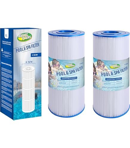 Lot De 4 Cartouches Filtrantes Pour Piscine – Compatibles Avec Hayward C900, CX900RE, Pleatco PA90 Et Plus – Filtration Haute Performance, Durable Et Facile à Nettoyer