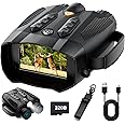 Night Vision Goggles for Adults 4k: Tactical Binoculars with Camera - Infrared Goggles for Hunter - Digital Electronics Gift - Hunting Gifts for Men/Dad/Husband - Cool Tech Gadgets for Camping/Boating