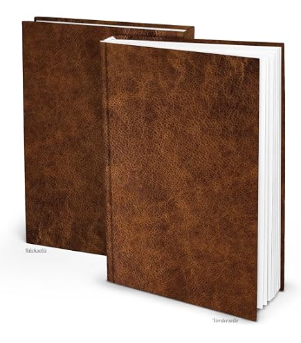 Taccuino Per Scrapbooking Formato A4 Orizzontale – Copertina Opaca, 100 Pagine Bianche, Qualità Premium - 2