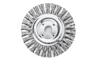 Lessmann 34841 Zopf-Rundbürste 125 x 14 mm 20 Z STH glatt 0,50 mm Bohrung 22,2 mm, 473211