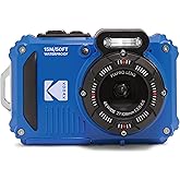 KODAK PIXPRO WPZ2 15M Su Ge&ccedil;irmez Fotoğraf Makinesi - 16MP, 4x Optik Zoom, 1080P Full HD Video (Mavi)