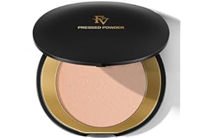 FV Cipria Compatta, Cipria Fissante Formula leggera e Poreless Cipria, Finish Matte, In Polvere Compatta a Lunga Tenuta per Tutti i Tipi di Pelle, Classic Ivory