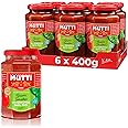 Mutti Pasta Sauce Rossoro Tomato With Genovese Basil Pdo, 400 g (Pack of 6)