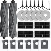 Dreame L10s Pro Ultra Heat/L10s Ultra Gen 2/X30 Ultra/L40 Ultra AE/Mova E30 Ultra Elektrikli S&uuml;p&uuml;rge i&ccedil;in 25 adet aksesuar, 2