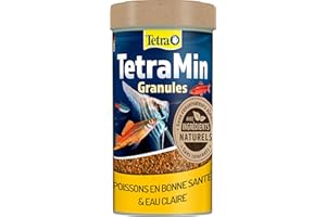 TetraMin Granules Nutri Evolution - Aliment Complet en Granules aux Ingrédients Naturels pour Poissons Tropicaux – Recette améliorée Sans conservateurs ajoutés Sans colorants - Boîte PET recyclé - 500 ml