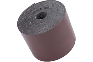 GORGECRAFT Cinghie in Pelle Strisce 50mm Larghezza Corda Piatta Cinturino in Pelle Fai da Te 2m di Lunghezza per Fare La Borsa Cinturino Cintura in Pelle Maniglie per Mobili caffè