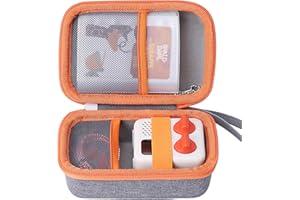 co2CREA Hard Case Compatible with Yoto Mini Kids Audio Music Player Children Speaker Plays Audiobook Cards Radio and Card Case Hold up to Yoto 36 Cards