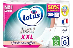 Papier toilette LOTUS Just1 XXL - x18 rouleaux